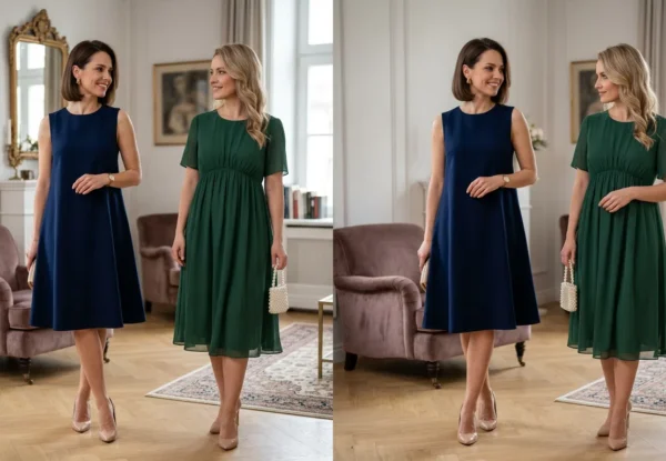 Sukienka trapezowa czy odcinana pod biustem? Wybierz krój idealny dla swojej sylwetki!